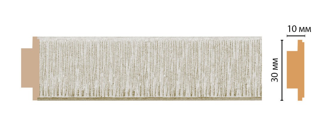 Молдинг DECOMASTER 110-20 (30*10*2400мм)